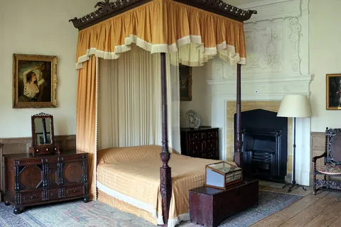 bedroom interior representing a sleep environment