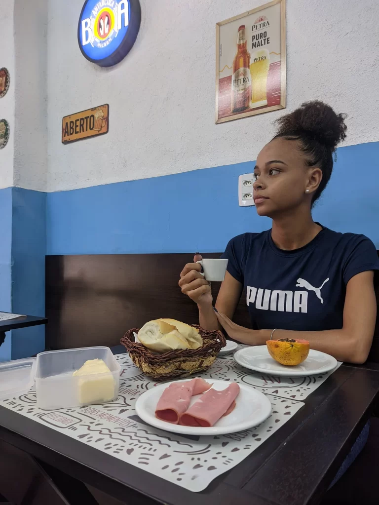 breakfast spread representing daily calorie intake