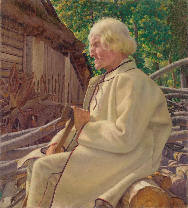 portrait of an older man representing quiet confidence