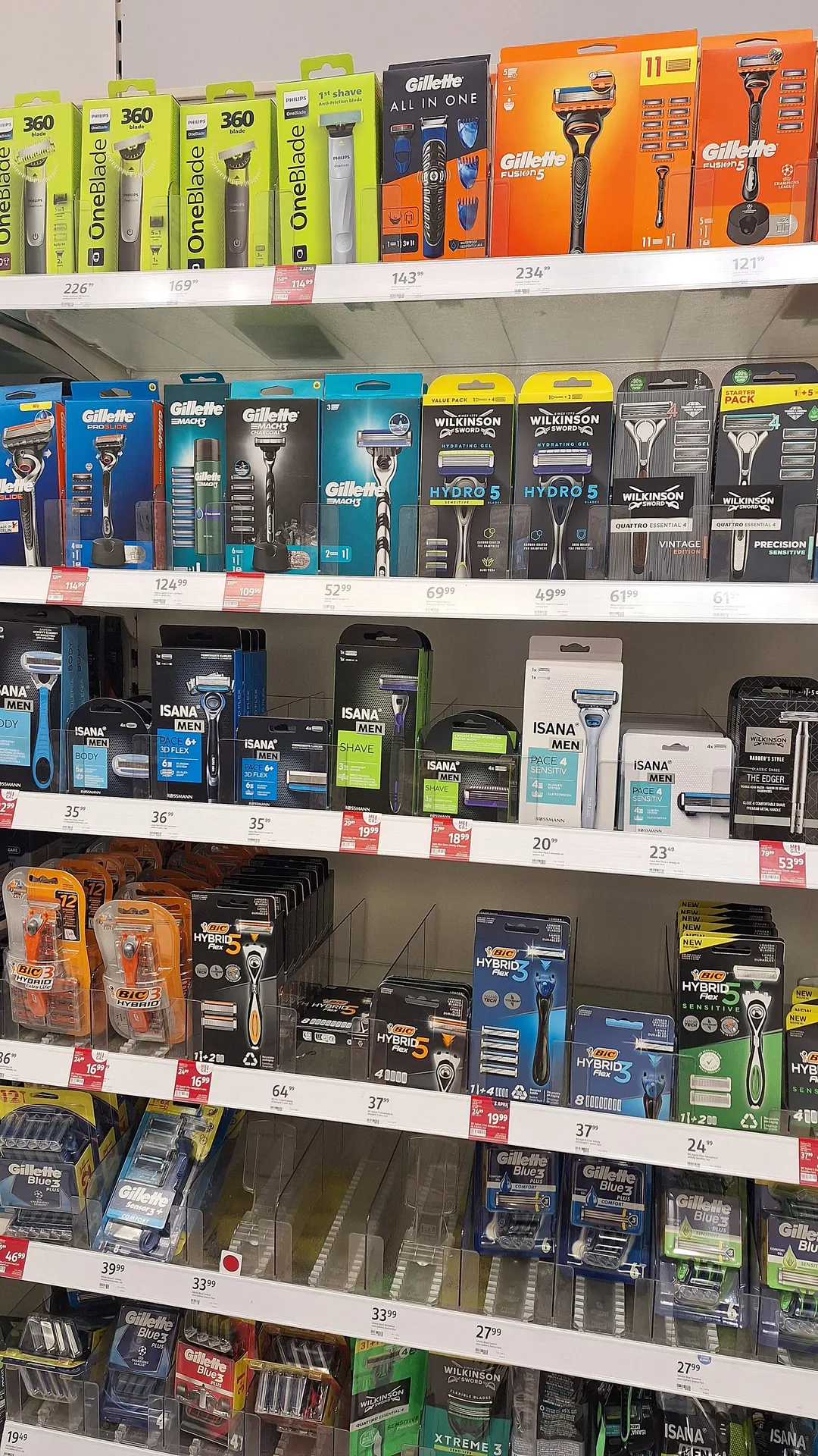 straight razors and shaving tools used for beard grooming