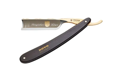 traditional straight razor from Solingen representing beard grooming tools
